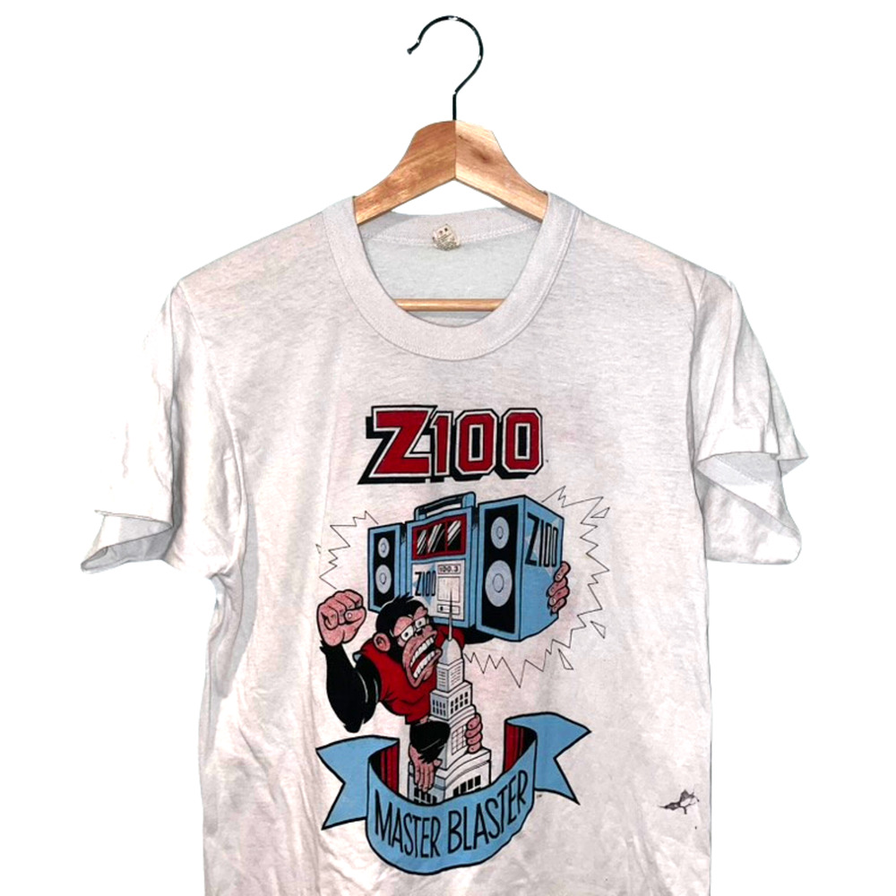 Z100 New York City Master Blaster Dairy Queen Vintage T-Shirt Sz. M RARE - Picture 4 of 10